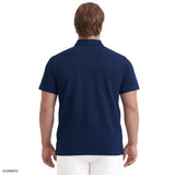 BIG & TALL ADVANTAGE PERFORMANCE SHORT SLEEVE POLO - MEDIEVAL BLUE