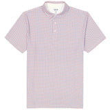 GOLF SWINGFLEX ELITE SHORT SLEEVE PRINTED POLO - BRIGHT WHITE