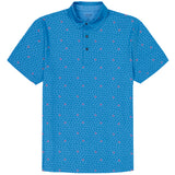 GOLF SWINGFLEX ELITE SHORT SLEEVE PRINTED POLO - REGATTA