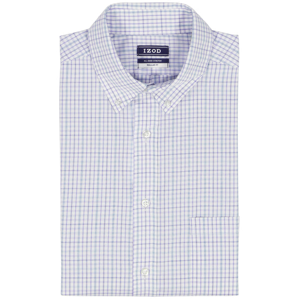 izod 100 cotton dress shirt Men's Dress Shirts | Classic Fit & Stretchy for Every Occasion