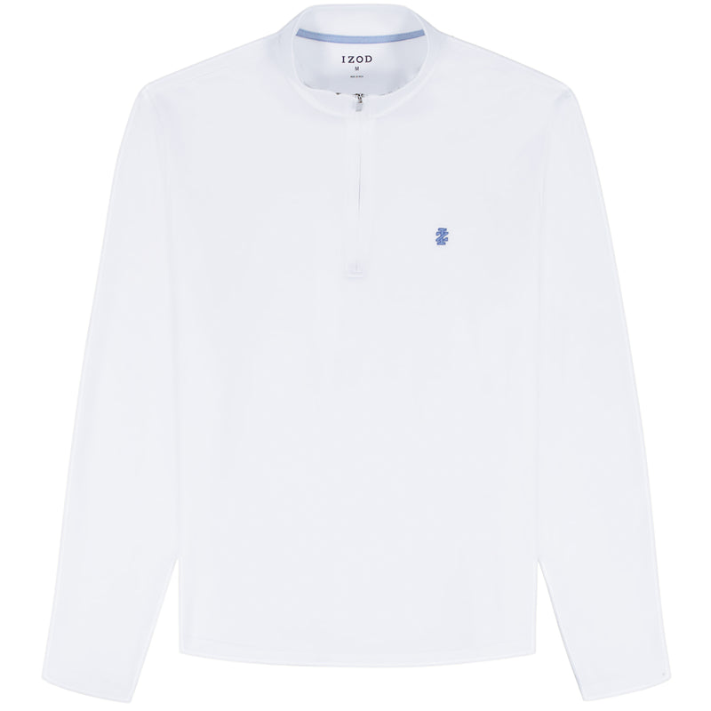 PERFORMANCE COMFORT 1/4 ZIP - BRIGHT WHITE – IZOD