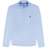 PERFORMANCE COMFORT 
QUARTER ZIP - CORNFLOWER BLUE