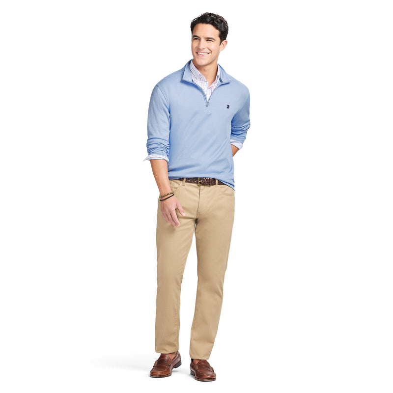 イド PERFORMANCE COMFORT 1/4 ZIP - CORNFLOWER BLUE – IZOD