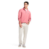 PERFORMANCE COMFORT 
QUARTER ZIP - HOLLY BERRY