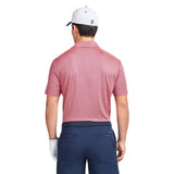 GOLF SWINGFLEX ELITE STRIPED POLO - ROSE OF SHARON