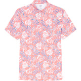 GOLF SWINGFLEX ELITE PRINTED POLO - ROSE OF SHARON
