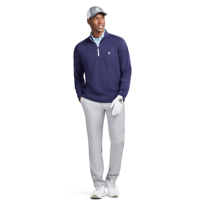 GOLF SWINGFLEX MESH 1/4 ZIP - MEDIEVAL BLUE – IZOD
