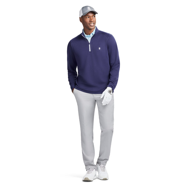 GOLF SWINGFLEX MESH 1/4 ZIP - MEDIEVAL BLUE – IZOD