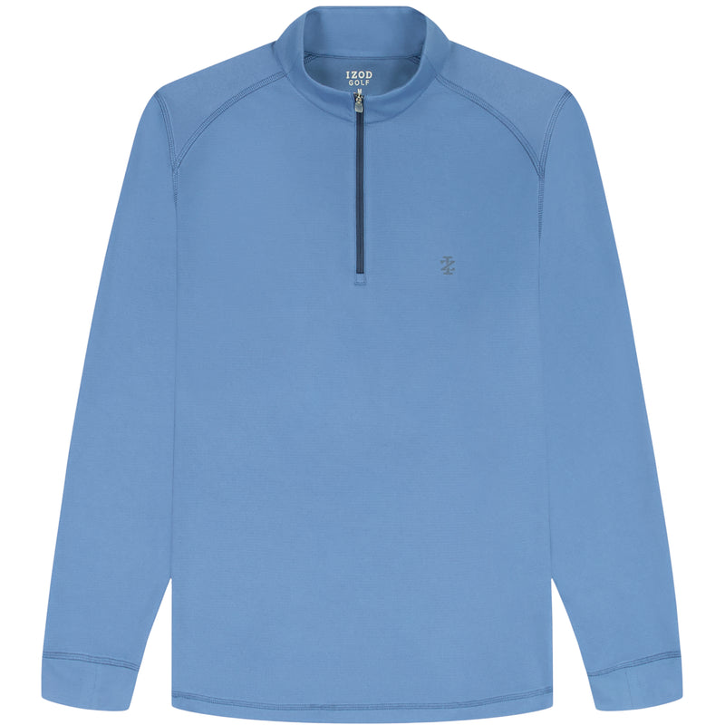 GOLF SWINGFLEX MESH 1/4 ZIP - BRIGHT COBALT – IZOD