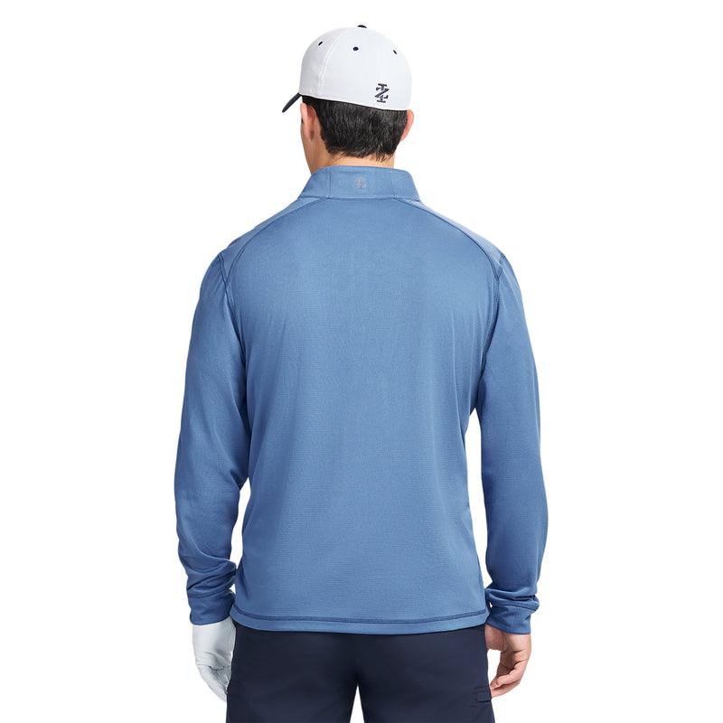 GOLF SWINGFLEX MESH 1/4 ZIP - BRIGHT COBALT – IZOD