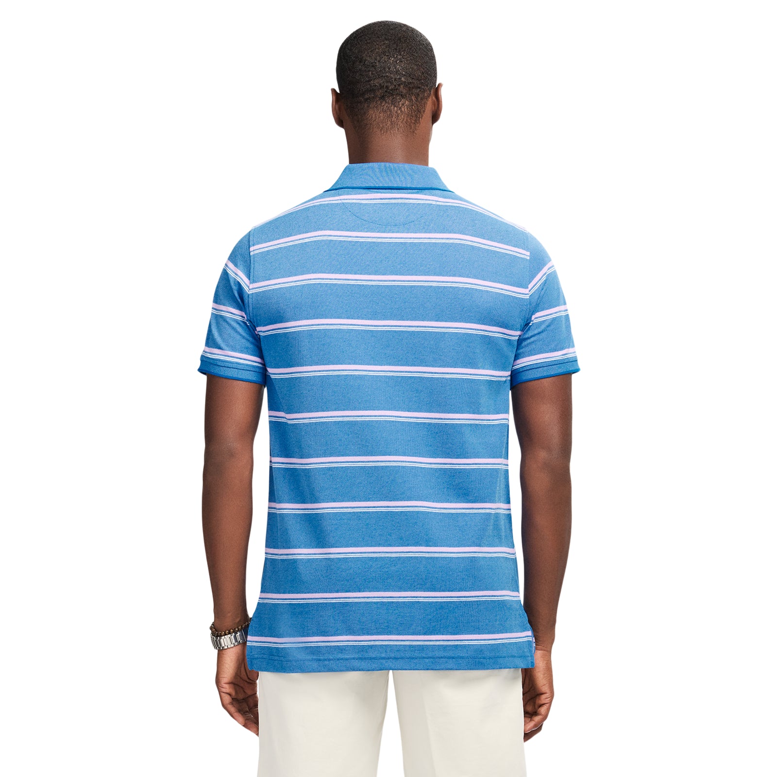 ADVANTAGE PERFORMANCE STRIPED POLO - LAPIS BLUE – IZOD