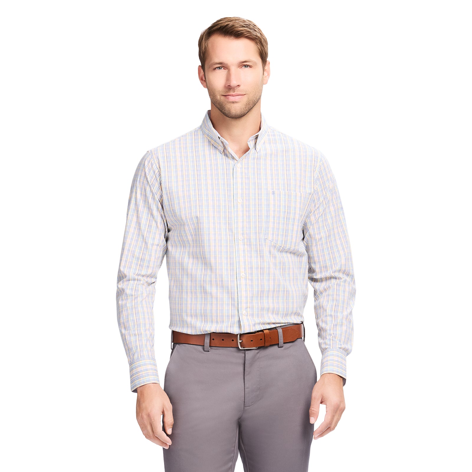 SSZ RIDEON SHIRT ライドオンシャツ M Performance Comfort L/S Shirt - Lemon Meringue – IZOD
