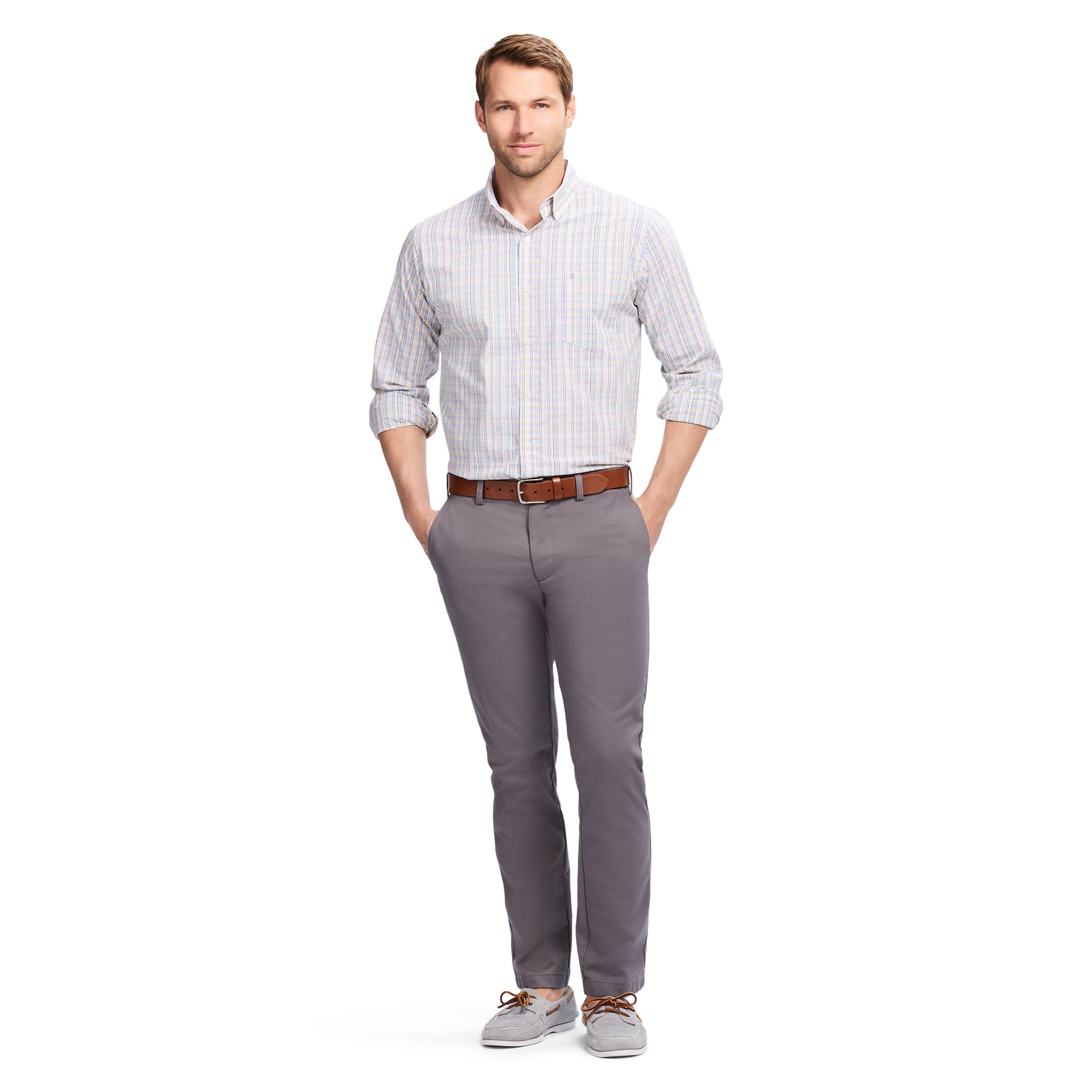 Performance Comfort L/S Shirt - Lemon Meringue – IZOD