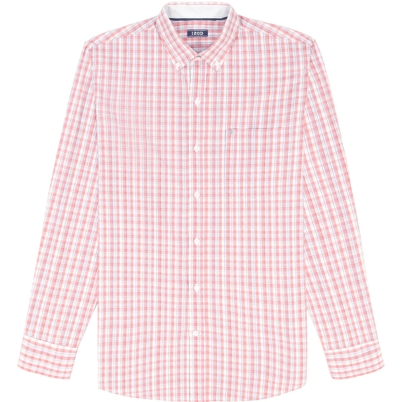 strapless open back dress Performance Comfort L/S Plaid Shirt