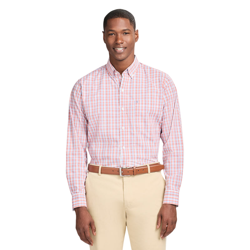 pink plaid dress shirt mens eilrgd Mens Plaid Dress Shirts Casual Slim Fit Long Sleeve Button Down Gingham Daily Shirt Regular Fit Lapel Work Shirts Pink M, Men's, Size: Medium