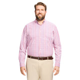 BIG & TALL PERFORMANCE COMFORT L/S SHIRT - PINK LEMONADE