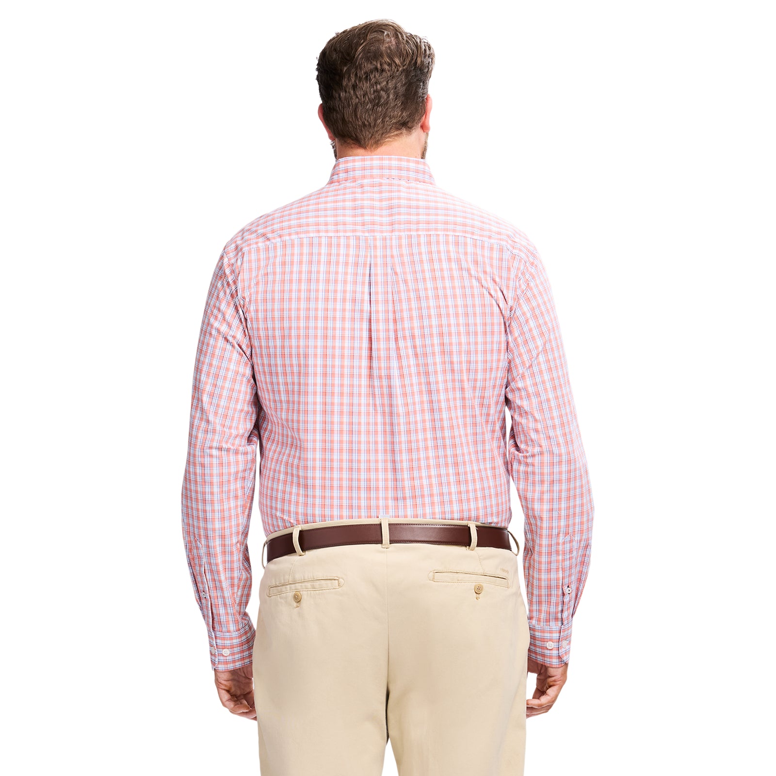 Big & Tall Performance Comfort L/S Shirt - Coral Rose – IZOD