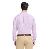 PERFORMANCE COMFORT L/S PLAID SHIRT - ENGLISH LAVENDER