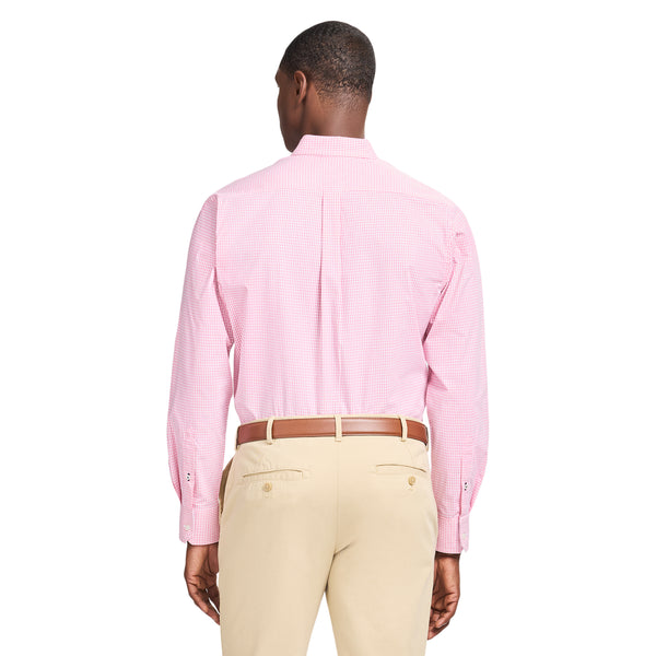 Performance Comfort L/S Plaid Shirt - Pink Lemonade – IZOD