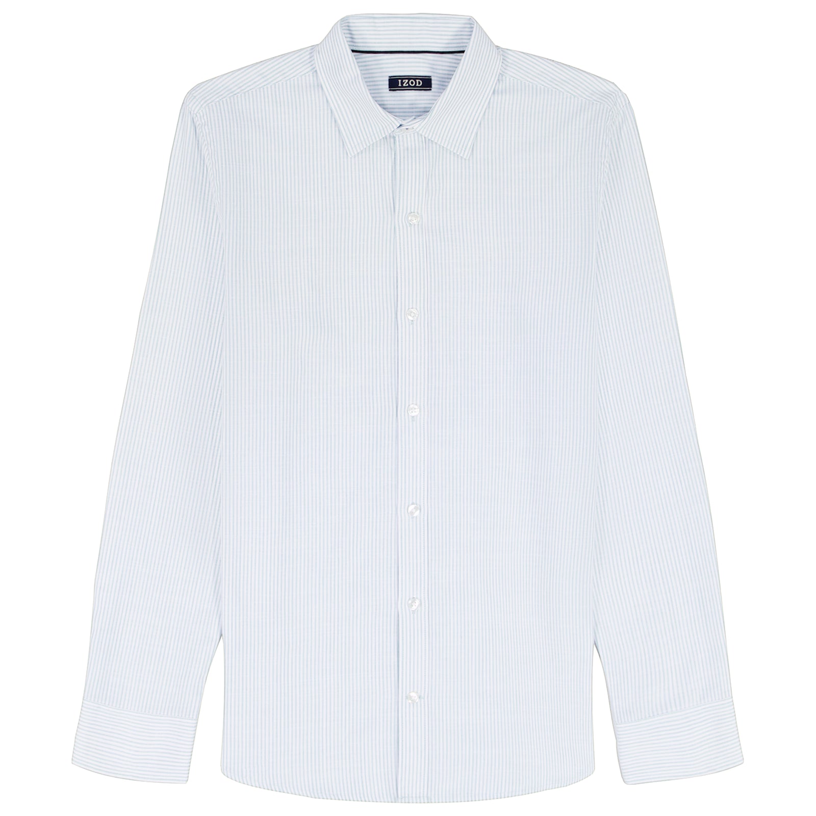 LUXURY SPORT L/S STRIPED SHIRT - WASABI – IZOD