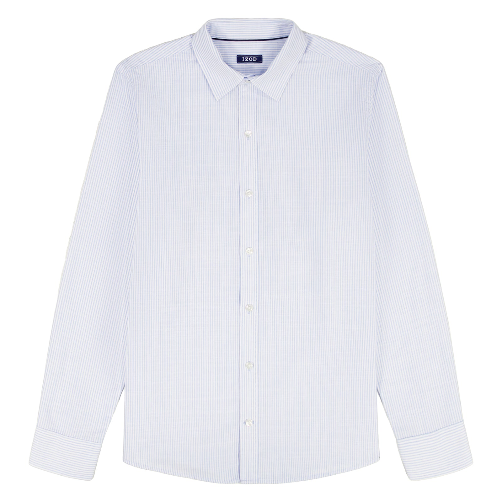 LUXURY SPORT L/S STRIPED SHIRT - PLACID BLUE – IZOD