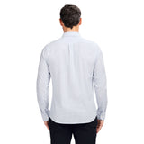 LUXURY SPORT L/S STRIPED SHIRT - PLACID BLUE