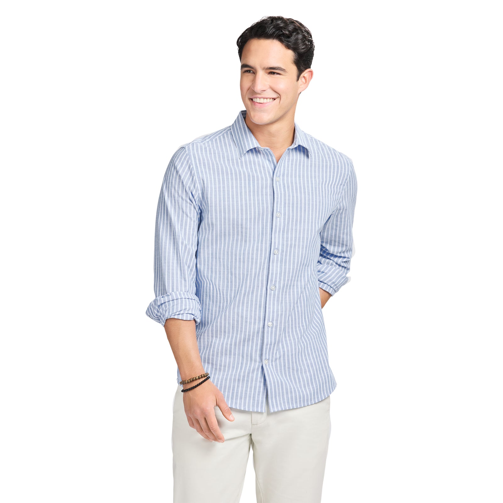 LUXURY SPORT L/S STRIPED SHIRT - REGATTA – IZOD