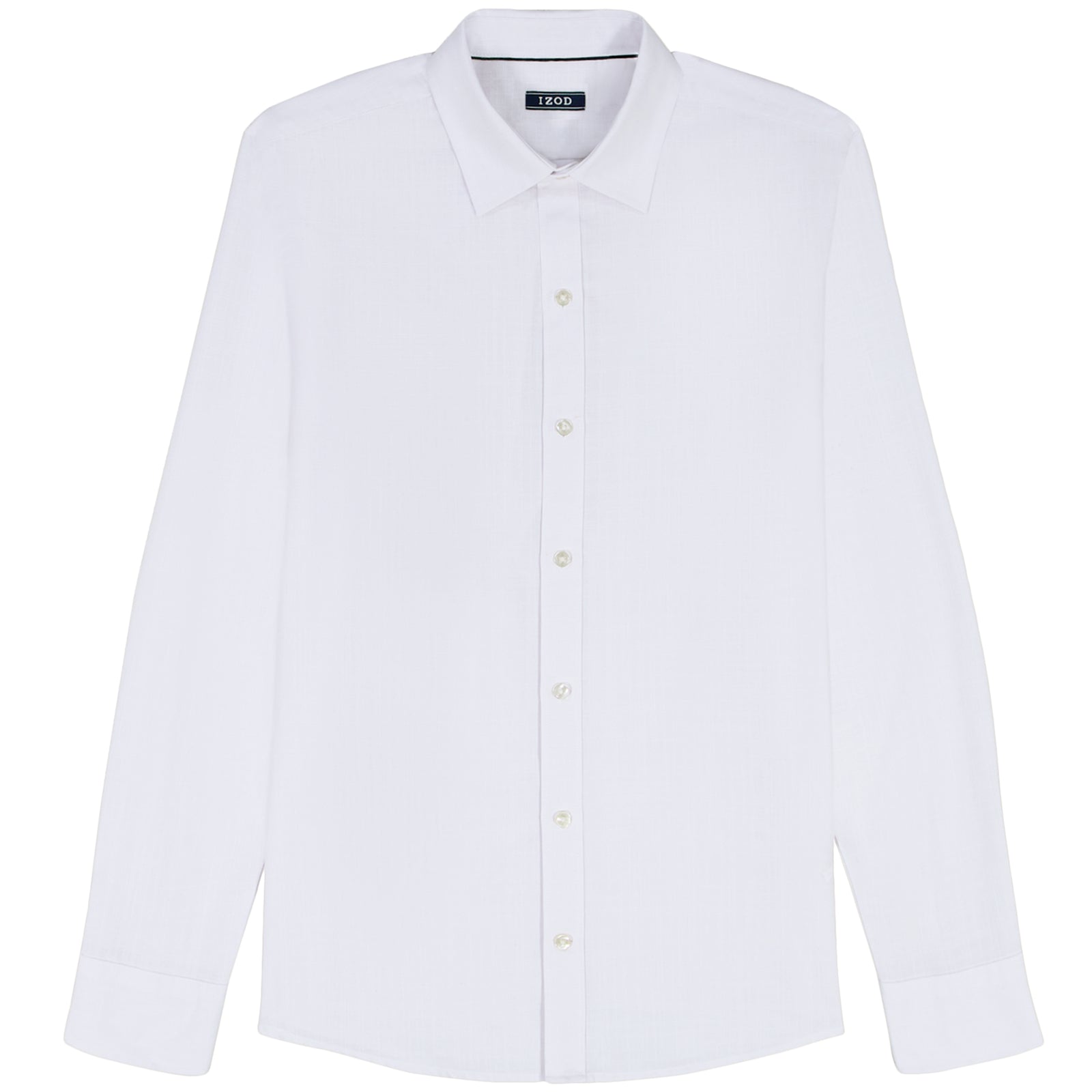 LUXURY SPORT L/S SHIRT - BRIGHT WHITE – IZOD
