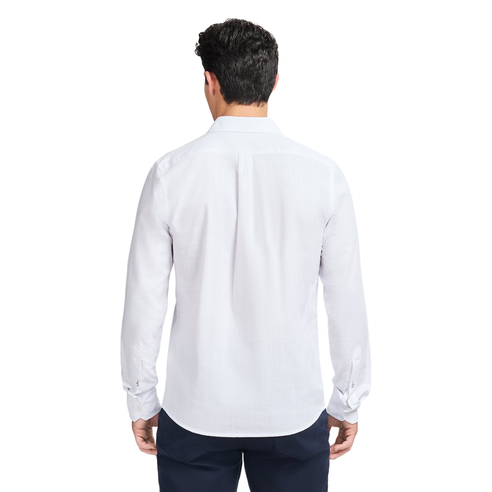LUXURY SPORT L/S SHIRT - BRIGHT WHITE – IZOD