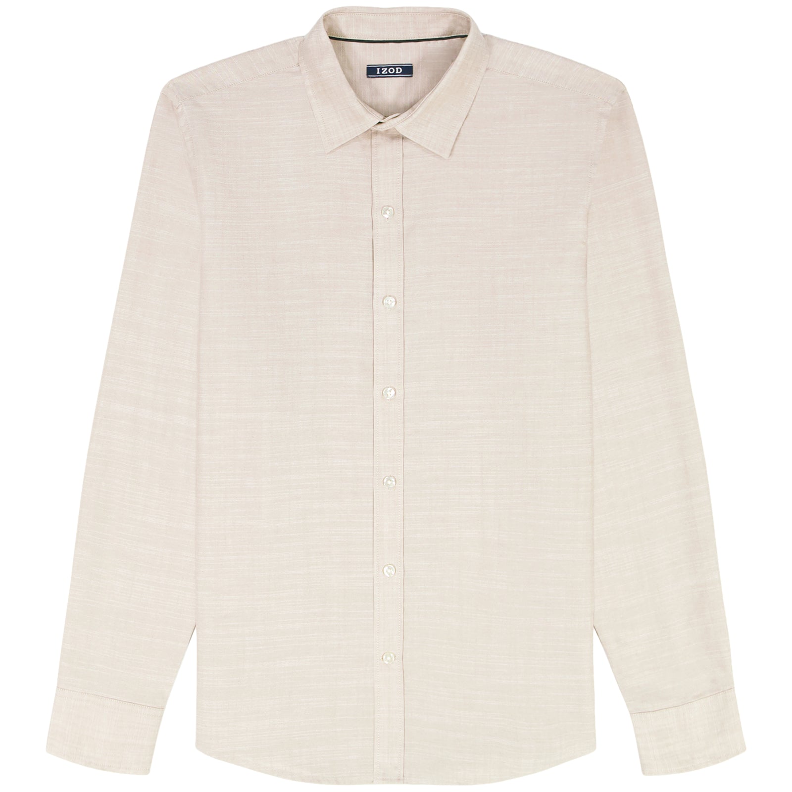 Luxury Sport L/S Shirt - Izod Sportswear - Crockery - L Luxury Sport L/S Shirt - Izod Sportswear - Crockery - L