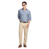 LUXURY SPORT L/S SHIRT - TWILIGHT BLUE