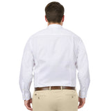 BIG & TALL LUXURY SPORT L/S SHIRT - BRIGHT WHITE