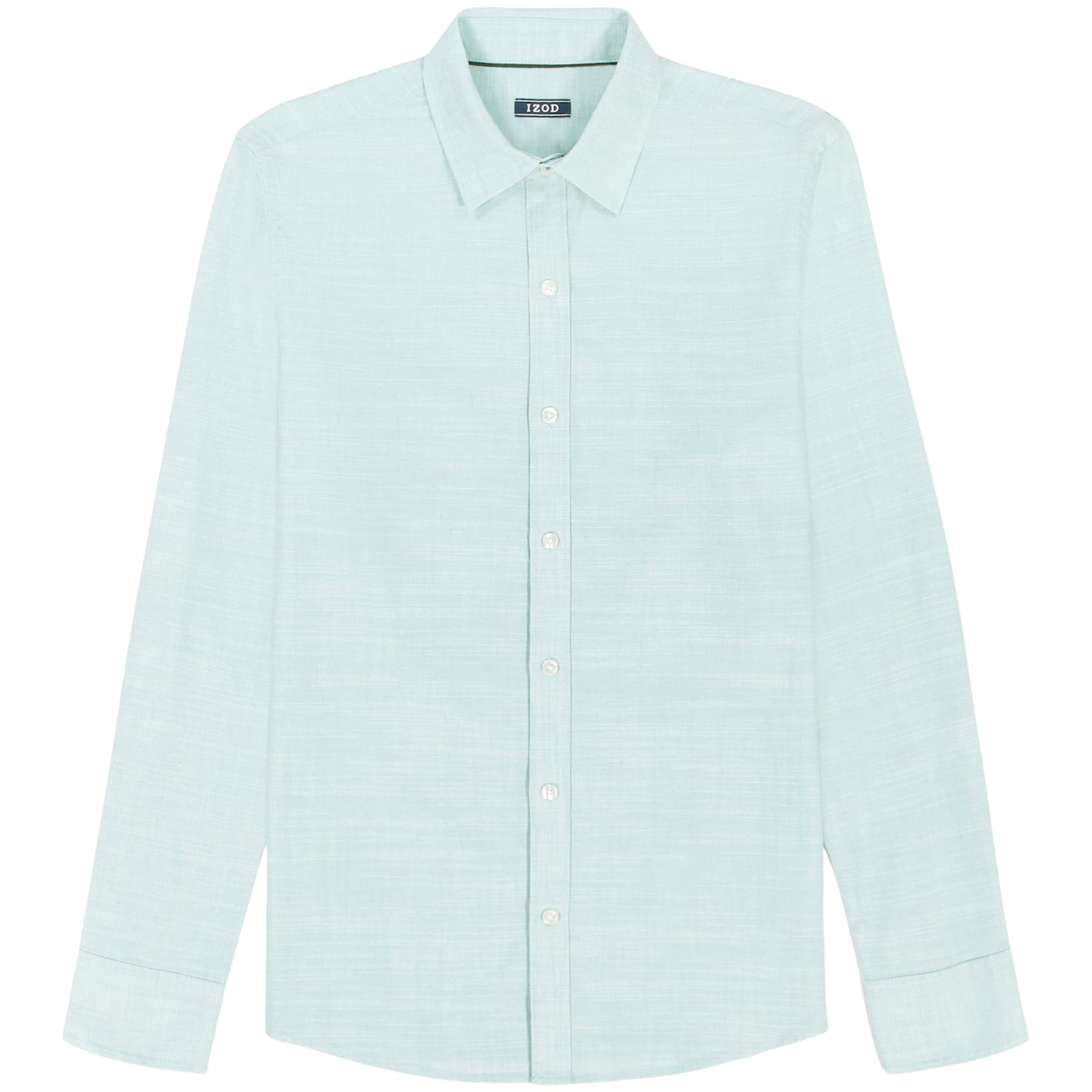 BIG & TALL LUXURY SPORT L/S SHIRT - WASABI – IZOD