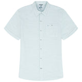 DOCKSIDE CHAMBRAY S/S SHIRT - WASABI