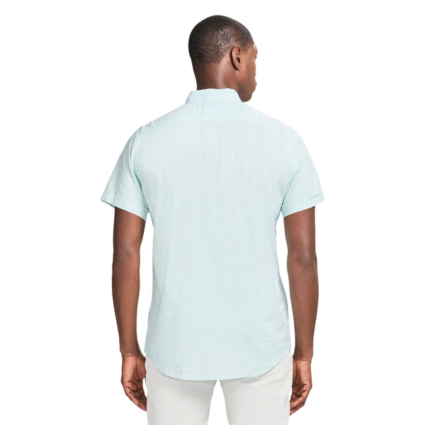 DOCKSIDE CHAMBRAY S/S SHIRT - WASABI – IZOD