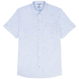 DOCKSIDE CHAMBRAY S/S SHIRT - BLUE REVIVAL