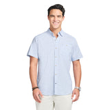 DOCKSIDE CHAMBRAY S/S SHIRT - BLUE REVIVAL