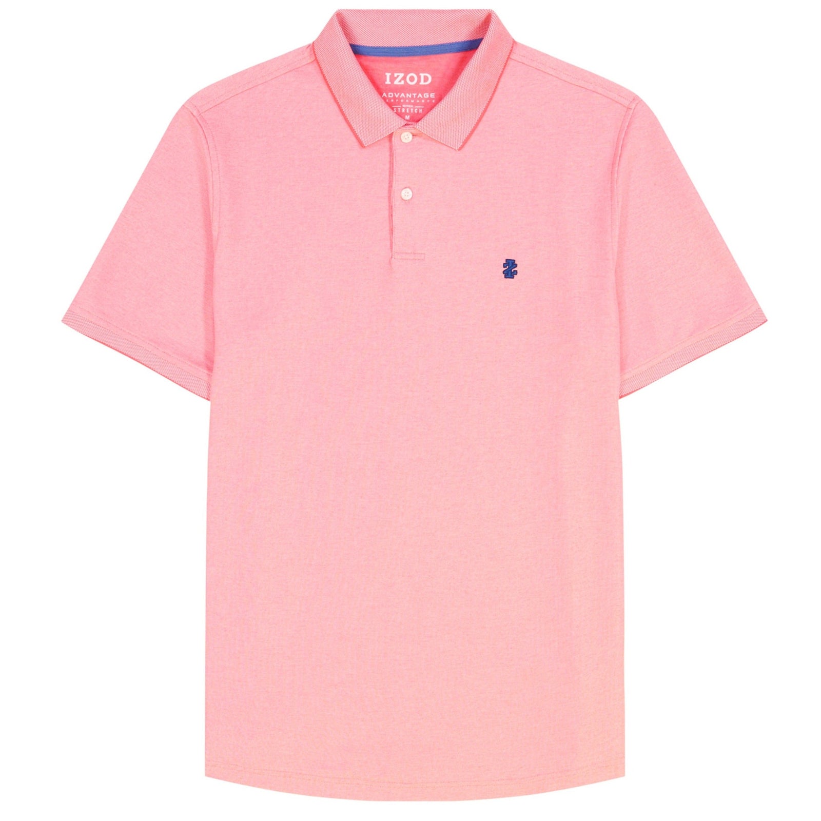 ADVANTAGE PERFORMANCE SHORT SLEEVE POLO SHIRT CAYENNE IZOD