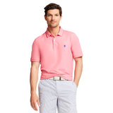 ADVANTAGE PERFORMANCE SHORT SLEEVE POLO - CAYENNE PINK