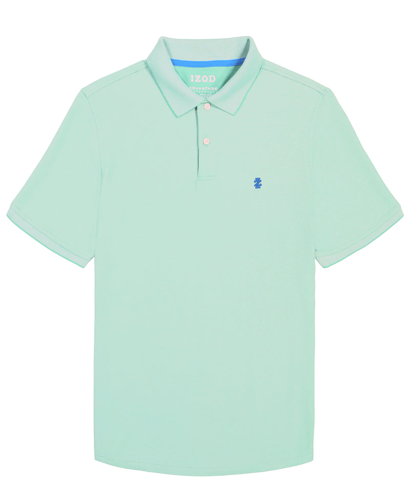 BIG AND TALL ADVANTAGE PERFORMANCE SHORT-SLEEVE POLO - GREEN SPRUCE