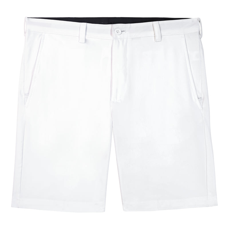 SWINGFLEX FLAT FRONT STRAIGHT FIT SHORT BRIGHT WHITE IZOD