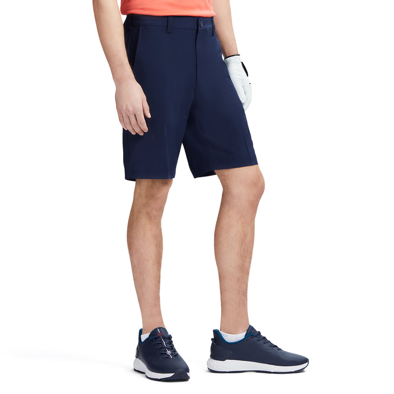 SWINGFLEX FLAT-FRONT STRAIGHT FIT SHORT - NAVY BLAZER