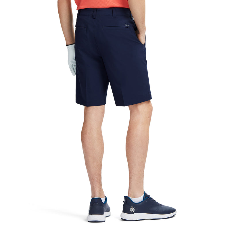 SWINGFLEX FLAT FRONT STRAIGHT FIT SHORT - NAVY BLAZER