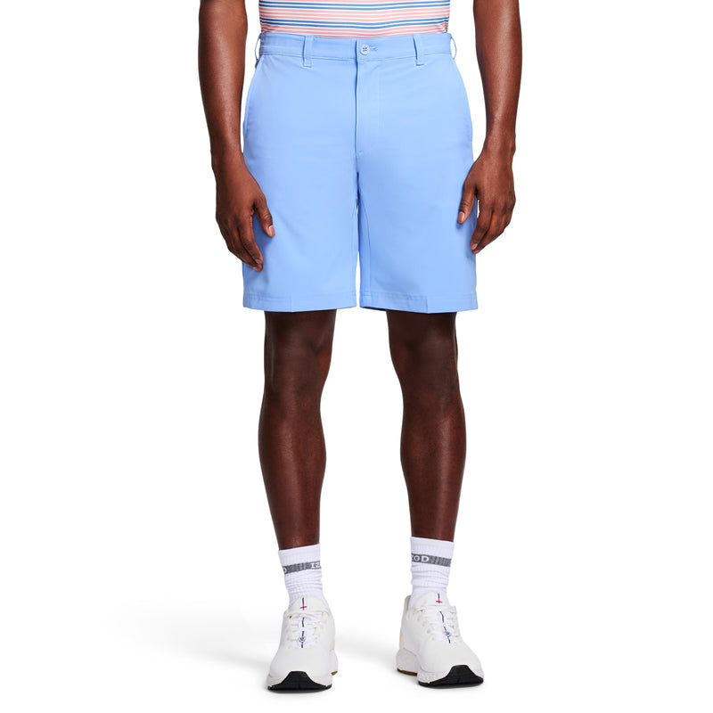 SWINGFLEX FLAT FRONT STRAIGHT FIT SHORT - CORNFLOWER BLUE