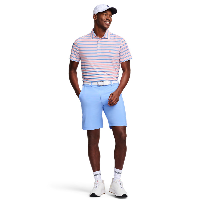 SWINGFLEX FLAT-FRONT STRAIGHT FIT SHORT - CORNFLOWER BLUE