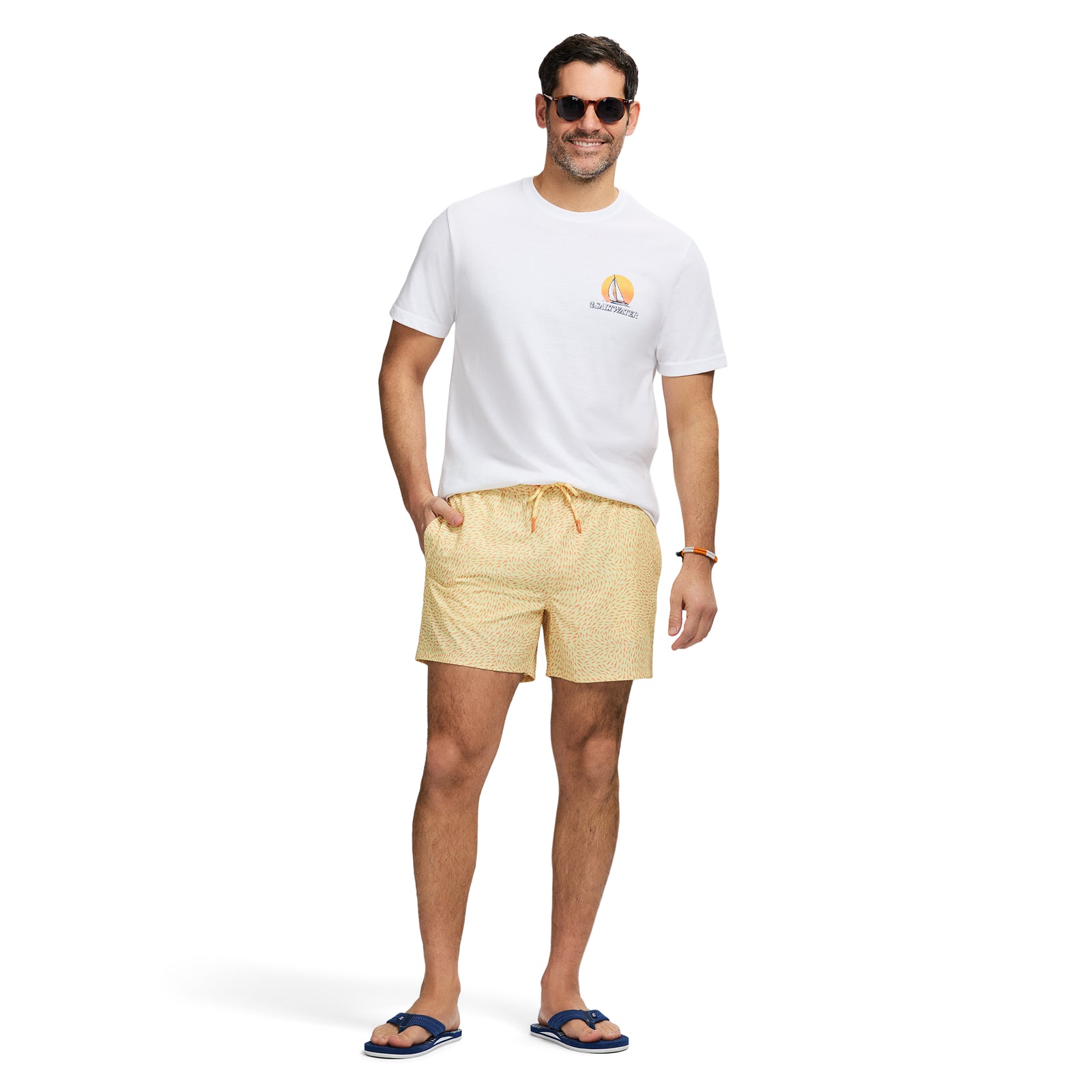 IZOD SS Sltwtr Grphic - Playera Para Hombre