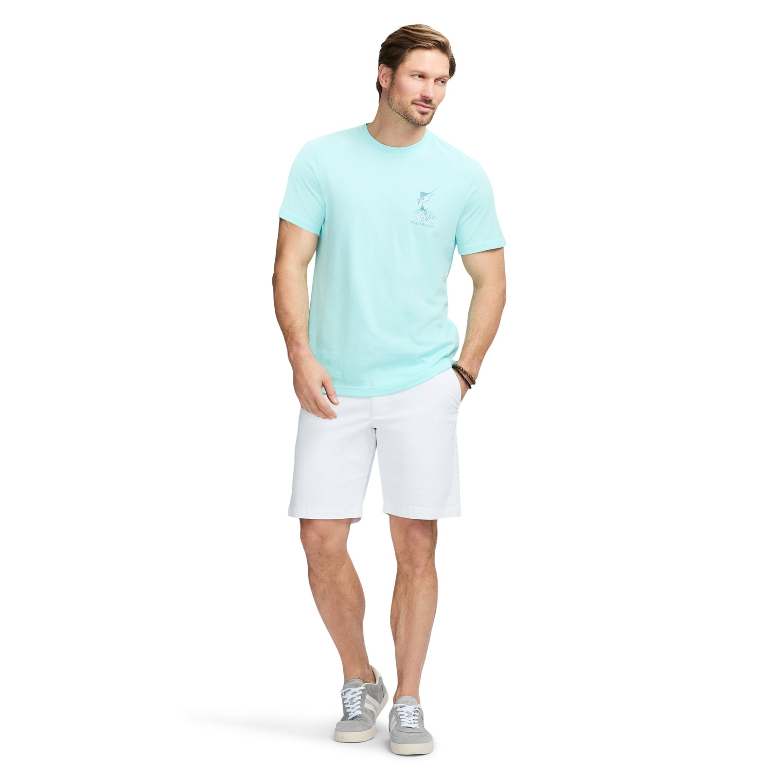 Saltwater Short Sleeve Graphic Tee - Limpet Shell – IZOD