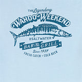 SALTWATER SHORT SLEEVE GRAPHIC TEE - PLACID BLUE