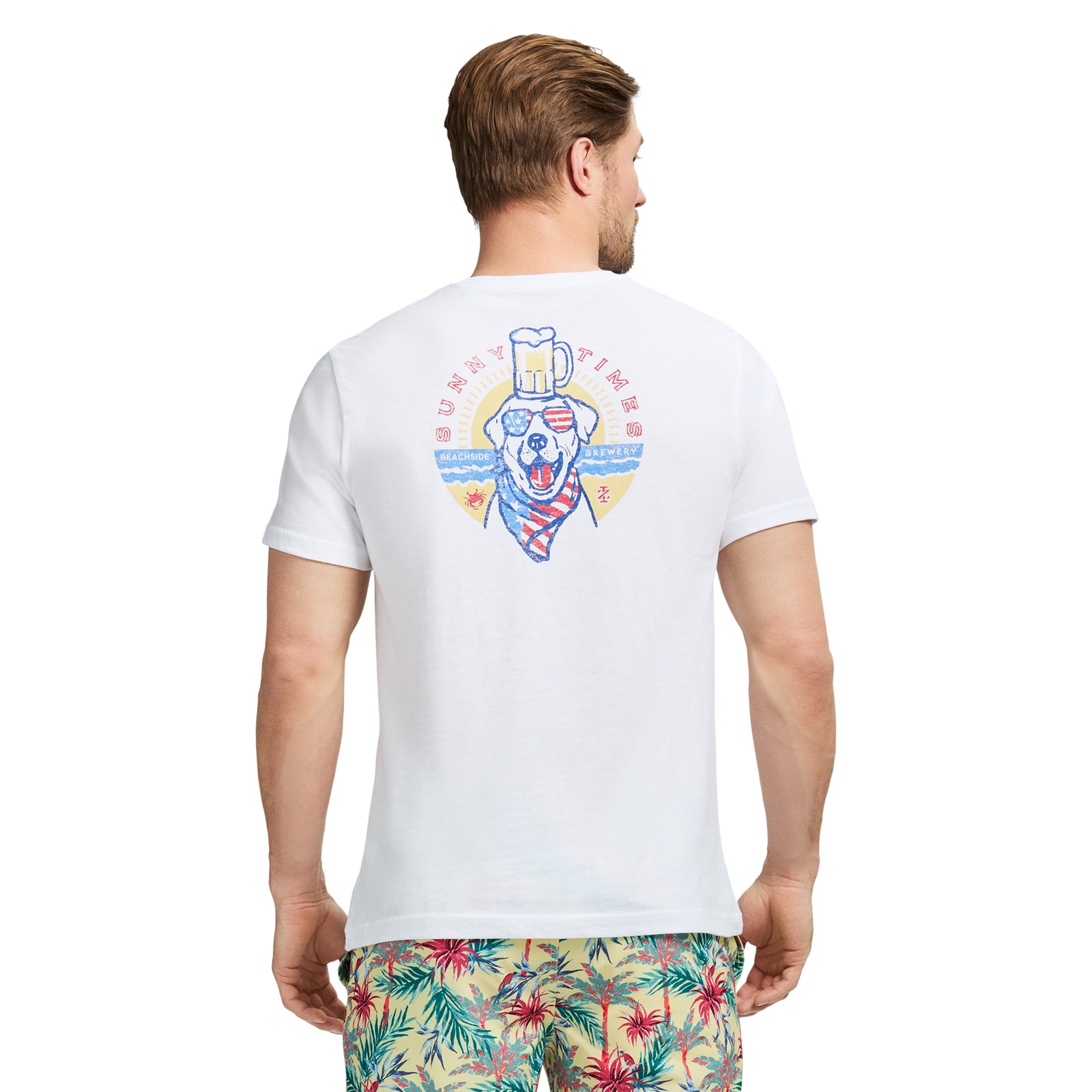 Saltwater Short Sleeve Graphic Tee - Bright White – IZOD