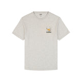 SALTWATER SHORT SLEEVE GRAPHIC TEE - LT GREY HTHR
